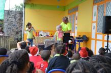 Les spectacles dans les écoles est un vrai plaisir en Martinique